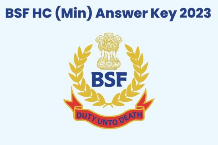 BSF HC Answer Key 2023